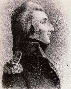 Thomas Pakenham Wolfe Tone in the Uniform of a French Adjutant general as he apeared at his court-martial in Dublin china oil painting artist
